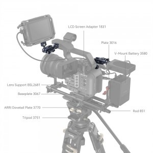 SmallRig Magic Arm Sony FX6 / FS5 / FS5 II kamerákhoz (4123)-2