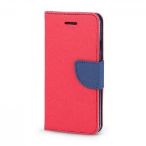 iPhone 14 Pro Max Telone Fancy fliptok piros/sötétkék