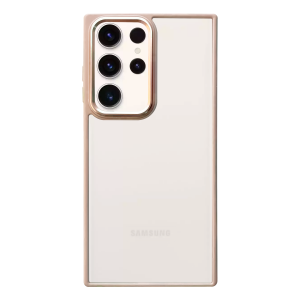 Samsung Galaxy S23 Ultra Satin Matt tok rózsaszín