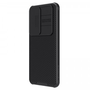 Samsung Galaxy S24 Plus Nillkin CamShield Pro Magnetic tok fekete Magsafe kompatibilis