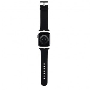 Apple Watch 38/40/41 mm Karl Lagerfeld Choupette Head NFT óraszíj fekete