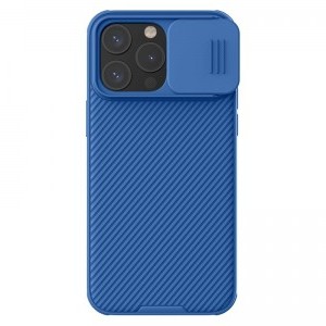 iPhone 15 Pro Nillkin CamShield Pro Magnetic tok kék Magsafe kompatibilis