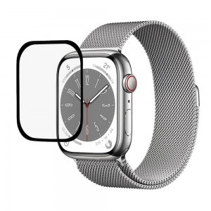 Apple Watch 7/8/9 (45mm) kijelzővédő üvegfólia 5D