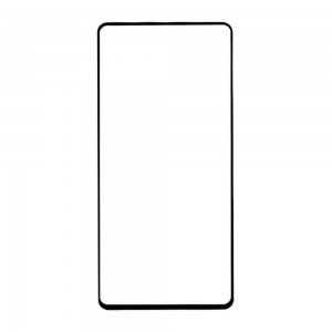 Samsung Galaxy S23 FE kijelzővédő üvegfólia fekete kerettel 5D Full Glue