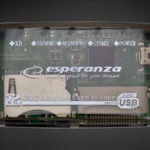 Esperanza EA117 All In One USB kártyaolvasó-1