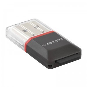 Esperanza EA134K USB Micro SD kártyaolvasó-0