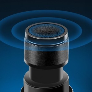 PULUZ UHF vezeték nélküli dinamikus mikrofon LED kijelzővel, 3.5mm vevővel (PU628B)-3