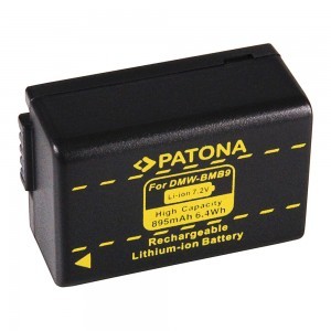 PATONA Panasonic DMC-FZ40 FZ45 FZ 48 FZ100 BMB9 akkumulátor-1