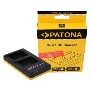 PATONA Dual Quick-Charger Sony NP-FW50, NPFW50 USB-C akkumulátor töltő