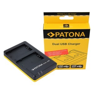 PATONA Dual Quick-Charger Sony NP-FZ100 A7 III A7M3 Alpha 7 III A7 R III A7RM3 Alpha 7 R III USB-C akkumulátor töltő