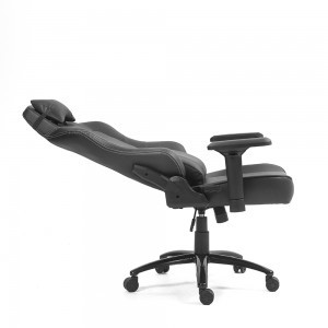 Prémium ergonomikus irodai szék, forgószék, gamer szék lábtartóval fekete (A23 OTTO) (ST-4315)-1