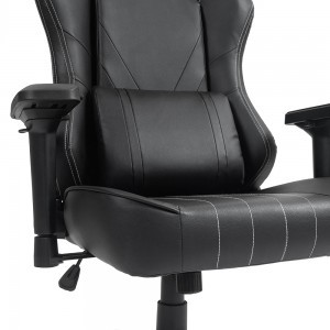 Prémium ergonomikus irodai szék, forgószék, gamer szék lábtartóval fekete (A23 OTTO) (ST-4315)-5