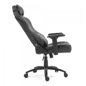 Prémium ergonomikus irodai szék, forgószék, gamer szék lábtartóval fekete (A23 OTTO) (ST-4315)-3