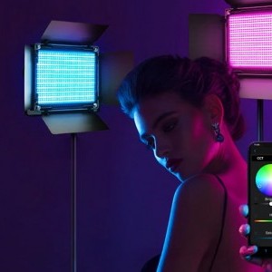 Neewer 660 PRO RGB LED videólámpa szett 50W 3200-5600K-2