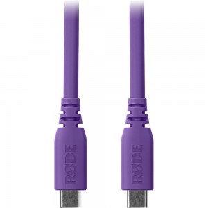 RODE SC27 SuperSpeed USB-C - USB-C összekötő kábel, 2m, lila