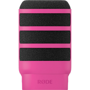 RODE WS14 delux minőségű mikrofonszivacs PodMic és PodMic USB mikrofonokhoz rózsaszín