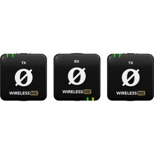 RODE Wireless ME Dual ultra kompakt digitális vezeték nélküli mikrofon rendszer két adóval, adókba és vevőbe épített mikrofonnal-11