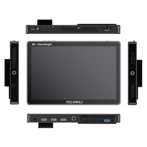 FEELWORLD LUT11 10.1'' Ultra fényerős 2000nit 4K HDMI terepi monitor Kit-2