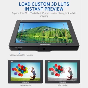 FEELWORLD T7 PLUS 7'' 3D LUT 4K HDMI monitor-4