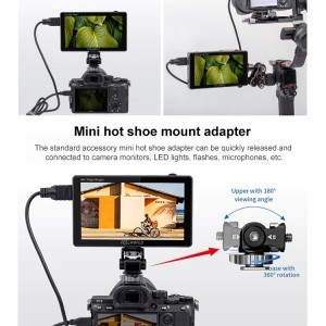 FEELWORLD LUT5E 5.5'' 1600nit 4K HDMI monitor-12