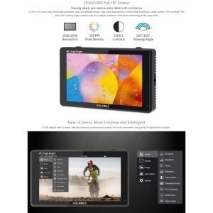 FEELWORLD LUT6E 6'' 1600nit 4K HDMI monitor-7