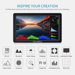 FEELWORLD FW568S 6'' 3G-SDI 4K HDMI monitor-1