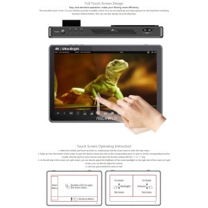 FEELWORLD LUT11S 10.1'' Ultra fényerős 2000nit 3G-SDI 4K HDMI terepi monitor-2