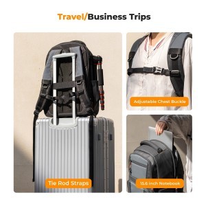 KF Concept Beta V2 fotós hátizsák, táska (KF13.160)-3