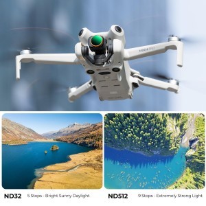 KF Concept variálható ND32-512 (5-9 Stops) szűrő DJI Mini 4 Pro drónhoz (KF01.2500)-3