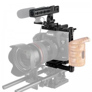 NICEYRIG állítható Half Camera Cage Quick Release Kit fényképezőgépekhez (232)-8