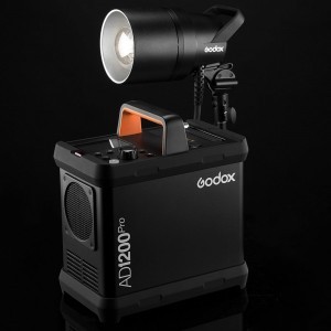 Godox AD1200Pro akkumulátoros stúdióvaku 1200Ws TTL HSS Power Pack Kit-42