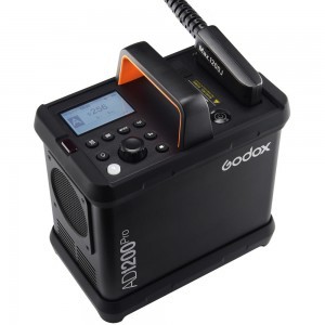 Godox AD1200Pro akkumulátoros stúdióvaku 1200Ws TTL HSS Power Pack Kit-5