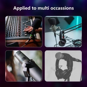 XLR 3 tűs anya-apa audiokábel 1m (10db-os készlet)-3
