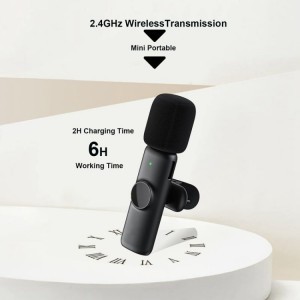 Vezeték nélküli mikrofon USB-C / Type-C vevővel-8