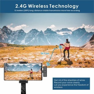 Vezeték nélküli mikrofon USB-C / Type-C vevővel-3