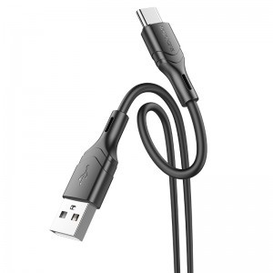 Borofone BX99 USB-A - USB-C kábel 3A 1m fekete