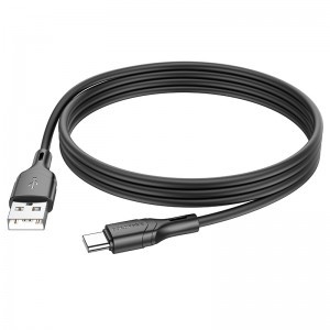 Borofone BX99 USB-A - USB-C kábel 3A 1m fekete-1