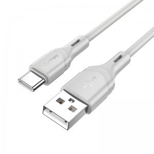 Borofone BX99 USB-A - USB-C kábel 3A 1m szürke-1