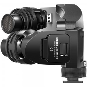 RODE Stereo Videomic X prémium minőségű sztereó videómikrofon mini-XLR kimenettel és digitális funkció gombokkal (9V elemmel vagy 48V fantom táppa működik)-3