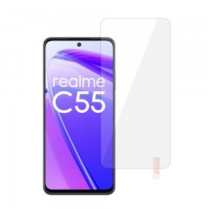 REALME C55 Glass Gold Kijelzővédő Üvegfólia