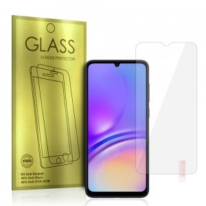 Samsung Galaxy A05/A05S Glass Gold kijelzővédő üvegfólia