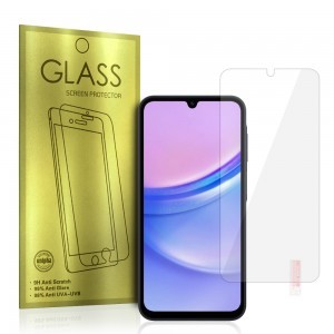 Samsung Galaxy A15 4G/5G Glass Gold kijelzővédő üvegfólia