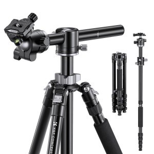 KF Concept T255A4+BH-32L fényképező állvány, tripod gömbfejjel 170cm (KF09.085V5)-0