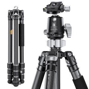 KF Concept X284C4+BH-36 karbon fényképező állvány, tripod gömbfejjel 170cm (KF09.117)