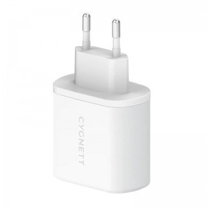 Cygnett hálózati töltő adapter 2x USB-C PD 35W (fehér)-1