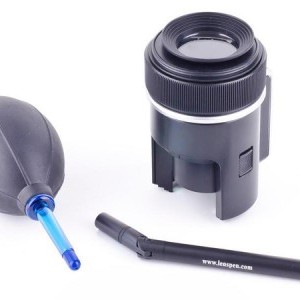 Lenspen New szenzortisztító Loupe NASA Kit (nagyító + pumpa + tisztító + tok)-2