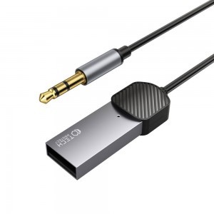 Tech-Protect Ultraboost audio bluetooth 3.5mm jack AUX adapter szürke-1