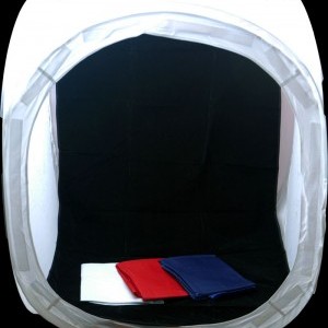 Hunbright Tárgyfotó sátor 80x80x80 cm - kocka alak -TFVC 80--1