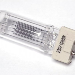 Halogen 1000W izzó Hunbright HL-1000-0