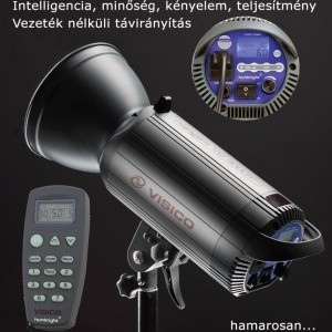 Hunbright Visico VC HHLR 4.4 távirányítós stúdióvaku Midi Kit-2